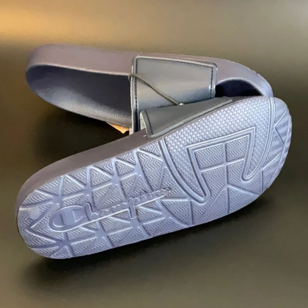 Champion Kids slide sandal navy
